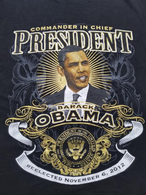 Other Designers Vintage - Vintage Barack Obama President Commander In Chief Tee Hiphop