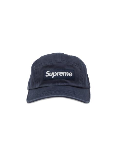 Supreme Supreme Washed Chino Twill Camp Cap 'Navy'