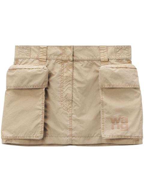 Cargo Mini Skirt With Oversize Pockets