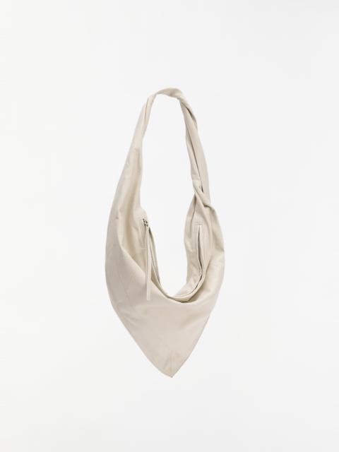 Lemaire Leather Scarf Bag, Small — Off White