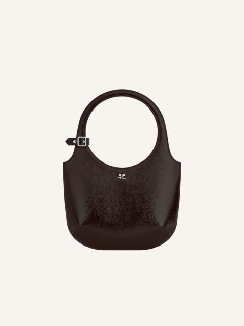 courrèges HOLY NAPLACK LEATHER BAG