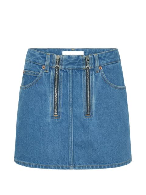 Marine Serre Marine Serre Women Denim Mini Skirt