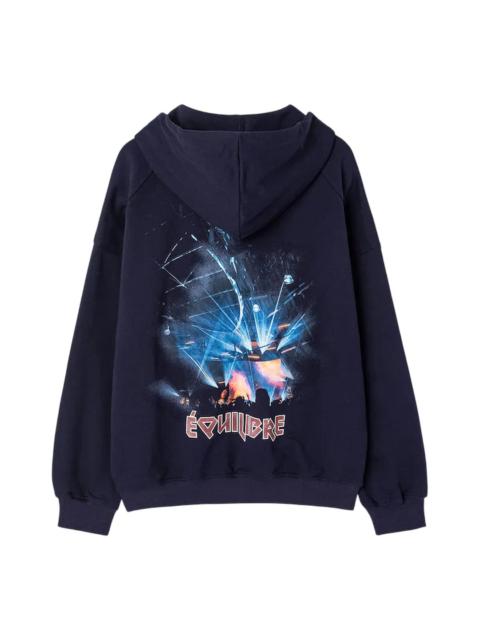 JUUN.J Equilibre Rock Stage Graphic Hoodie