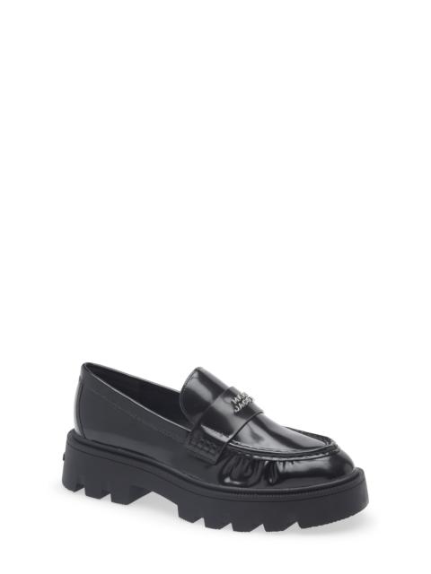 Marc Jacobs Marc Jacobs The Frankie Lug Sole Loafer in Black at Nordstrom
