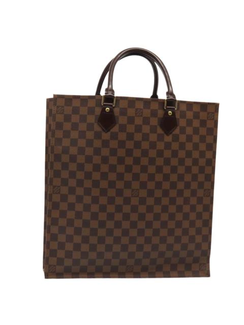 Louis Vuitton LOUIS VUITTON Damier Ebene Sac Plat Hand Bag N51140