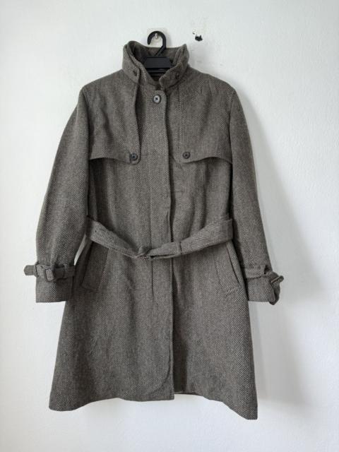MARGARET HOWELL MARGARET HOWELL WOOL LONG COAT GRAY