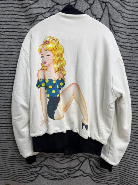 Yohji Yamamoto Yohji Yamamoto 03AW Y-3 PIN-UP GIRL REVERSIBLE BOMBER JACKET