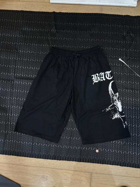 Band Tees - Bathory Shorts black metal t shirt death obituary sepultura