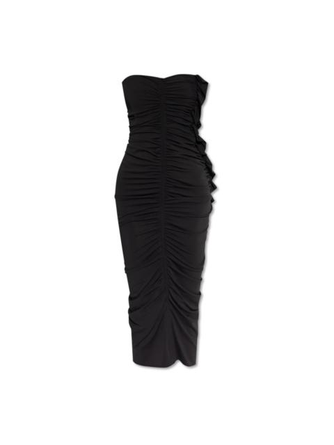 STRAPLESS DRESS