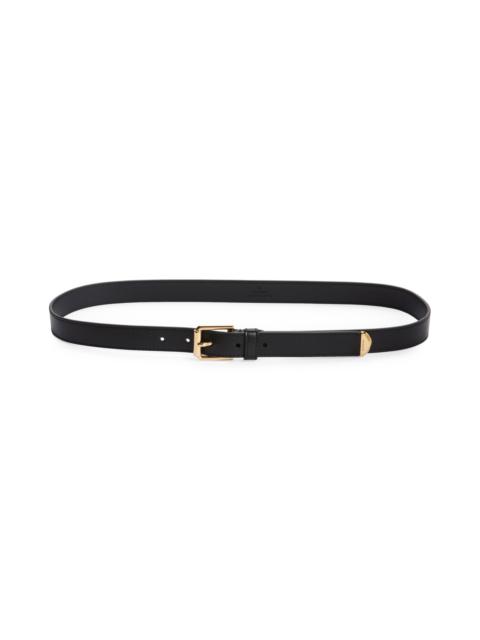 Givenchy Givenchy Voyou Leather Belt in Black at Nordstrom