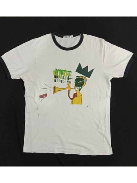 Other Designers Vintage - Jean Michel Basquiat Ringer Tee Pop Art