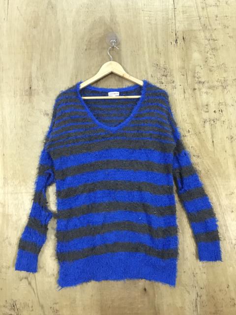 Other Designers Homespun Knitwear - Soul Of Freedom Cobain Trashed Mohair Fur Shag Knit Sweater