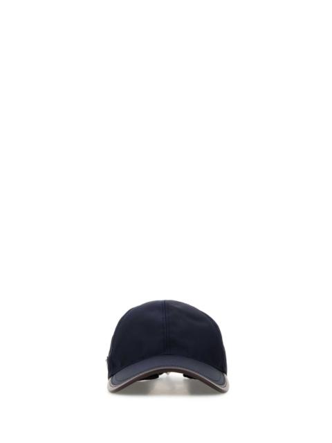 Prada Prada Men Navy Blue Re-Nylon Baseball Cap
