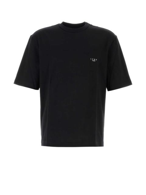 Other Designers 1989 Studio Men Black Cotton T-Shirt