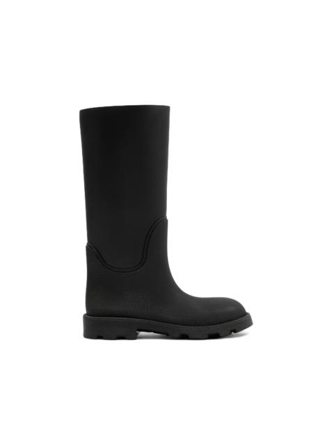 Burberry Burberry Marsh Rain High Boots Black