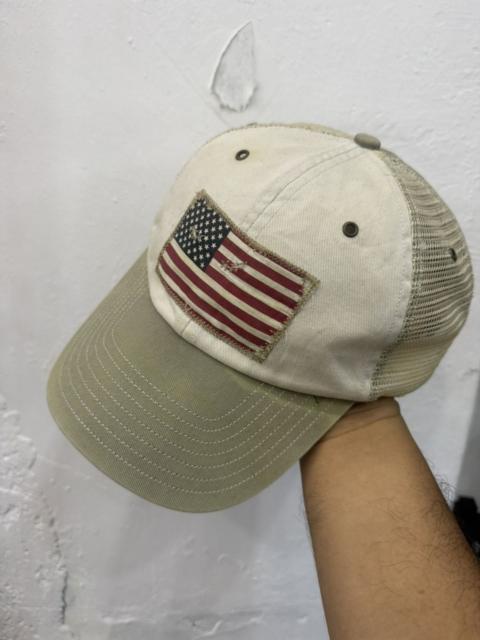 Polo Ralph Lauren VTG Faded Polo Ralph Lauren Distress Mesh Hat