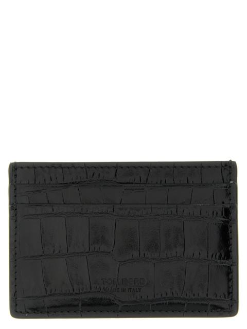 TOM FORD Tom Ford Men Crocodile Card Holder