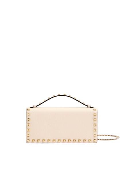 Valentino Valentino Garavani Rockstud Leather Wallet On Chain
