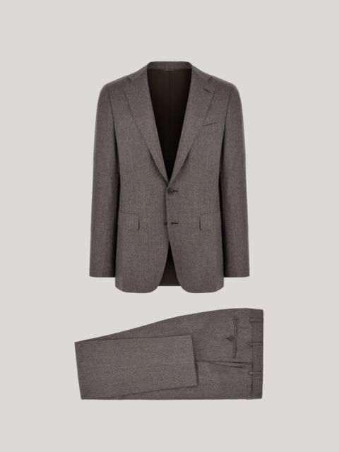 Canali TAUPE PURE IMPECCABILE WOOL MODERN FIT SUIT