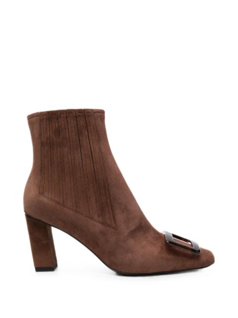 Roger Vivier Roger Vivier Women Bellevivier Suede Leather Boots