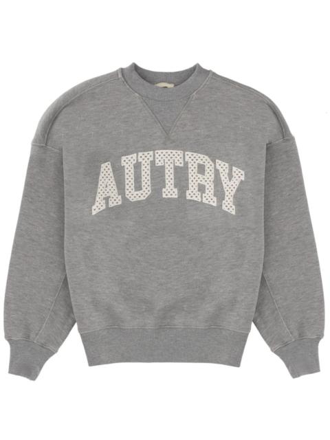 AUTRY COTTON SWEATSHIRT WITH LOGO