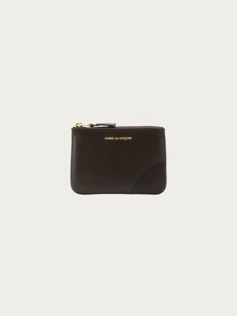 Comme Des Garçons Zip Wallet - Brown