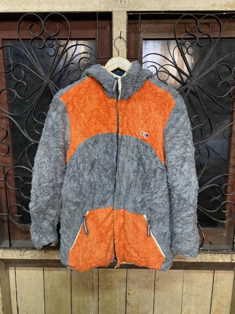 Issey Miyake - Mercibeaucoup Color Block Zipper Fleece Jacket