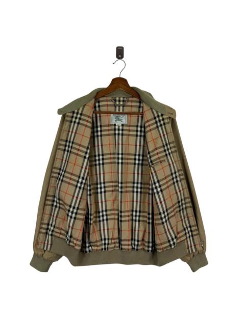 Burberry VINTAGE BURBERRYS NOVA CHECK BOMBER ZIPPER JACKET