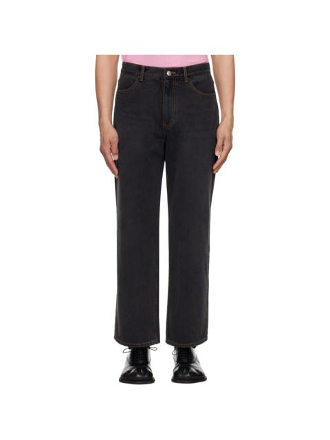 ADER error Black Sig; TRS Tag 01 Jeans