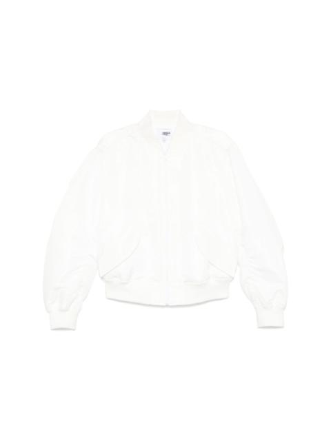 x Fila reflective-logo bomber jacket