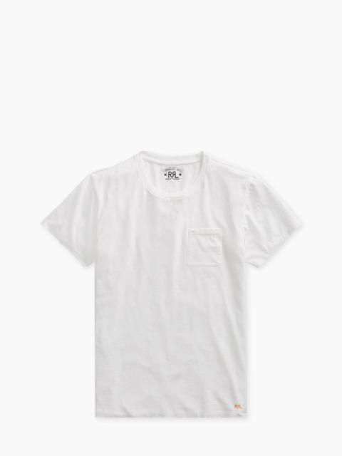 RRL by Ralph Lauren RRL TUBE POCKET TEE WHITE