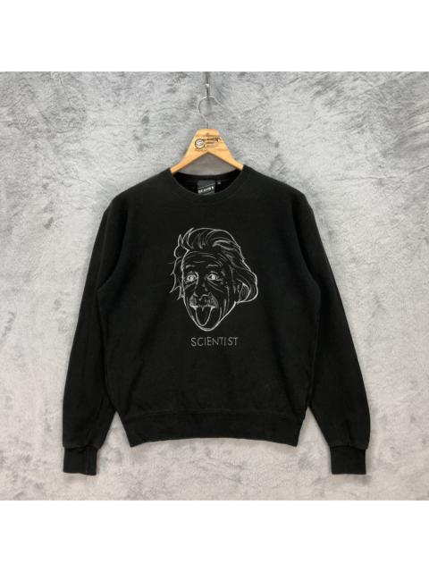 BEAMS PLUS Beams Albert Einstein Theory Of Relativity Sweater #1060-43