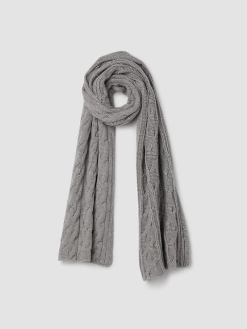 EILEEN FISHER Cotton & Recycled Cashmere Scarf