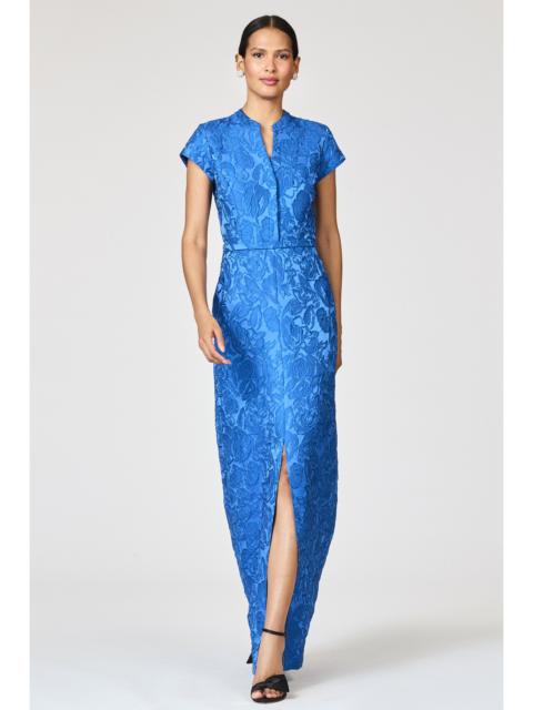 SACHIN & BABI CLOQUE JUSTINE GOWN - MOONBEAM