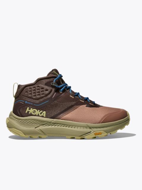 HOKA Men's Transport Hike GTX Shoes in Walnut/Maple