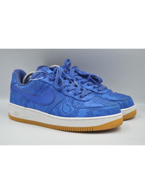 Other Designers CLOT × Nike - Nike - CLOT - F/W 19 - “Blue Silk” Air Force 1