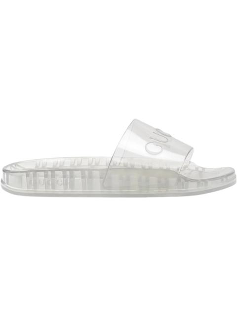 GUCCI Gucci Persuit Rubber Slides Transparent