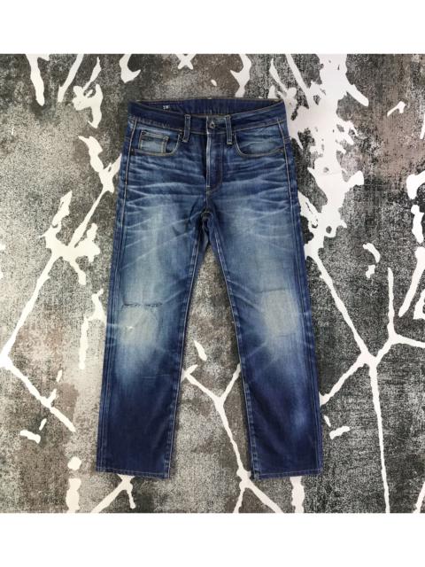 Other Designers G Star Raw - G Star Raw Jeans Faded Blue Distressed Denim KJ1506