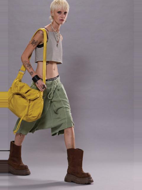 R13 CROSSOVER SWEATSHORT