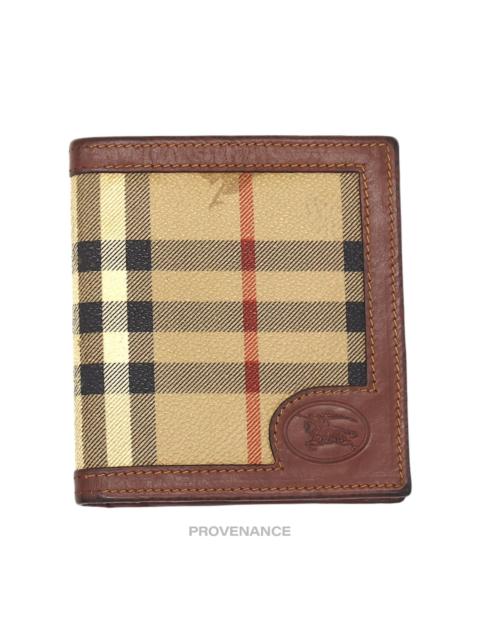 Burberry Burberry Bifold Wallet - Nova Check Brown