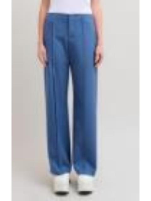 Marni Marni Women Straight Trousers With Central Row Cut