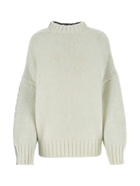 Other Designers Jw Anderson Women Two-Tone Acrylic Blend Sweater