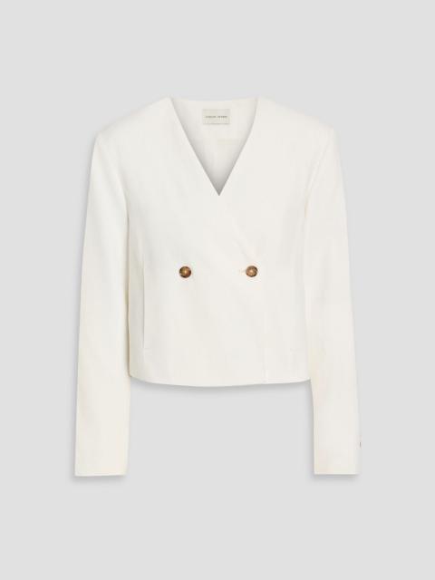 Loulou de Saison Malli double-breasted twill blazer