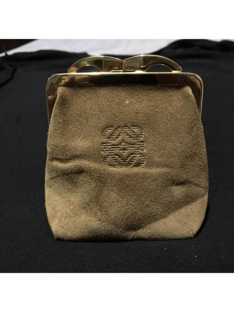 🔥LOEWE Coin Purse suede leather made in spain