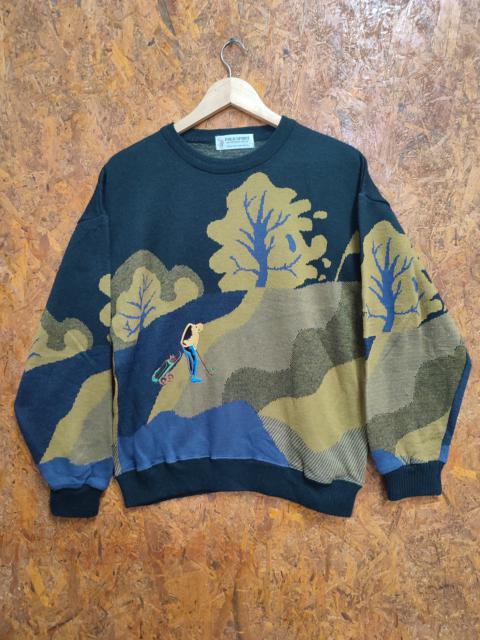 Other Designers Japanese Brand - Polo Spirit Full Print Sweatshirt