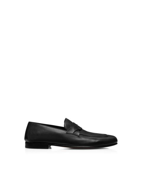 TOM FORD SOFT SUPPLE LEATHER GIGI TWISTED BAND LOAFER