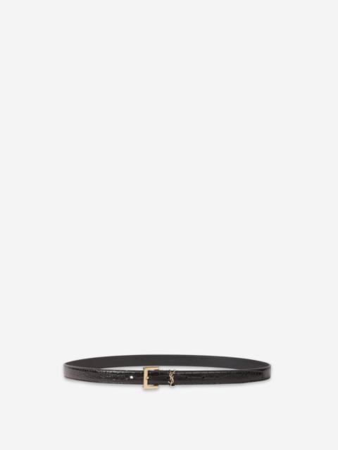 SAINT LAURENT CASSANDRE THIN BELT