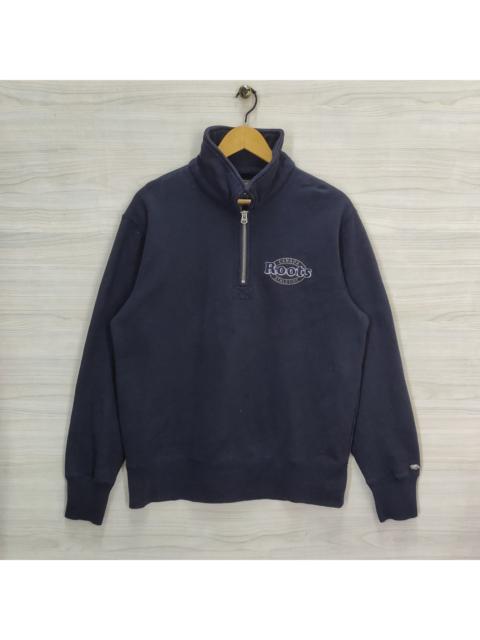 Other Designers Vtg Roots Canada Athletic Sweater Quarter Zip