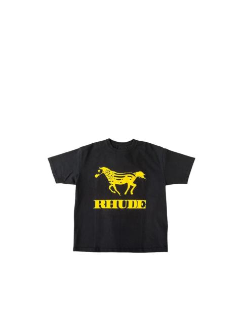 Rhude Rhude Black T-Shirts & Vests - T-Shirts Men