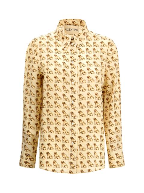 Valentino Women Shirt | Pattern | Crepe De Chine Petit C